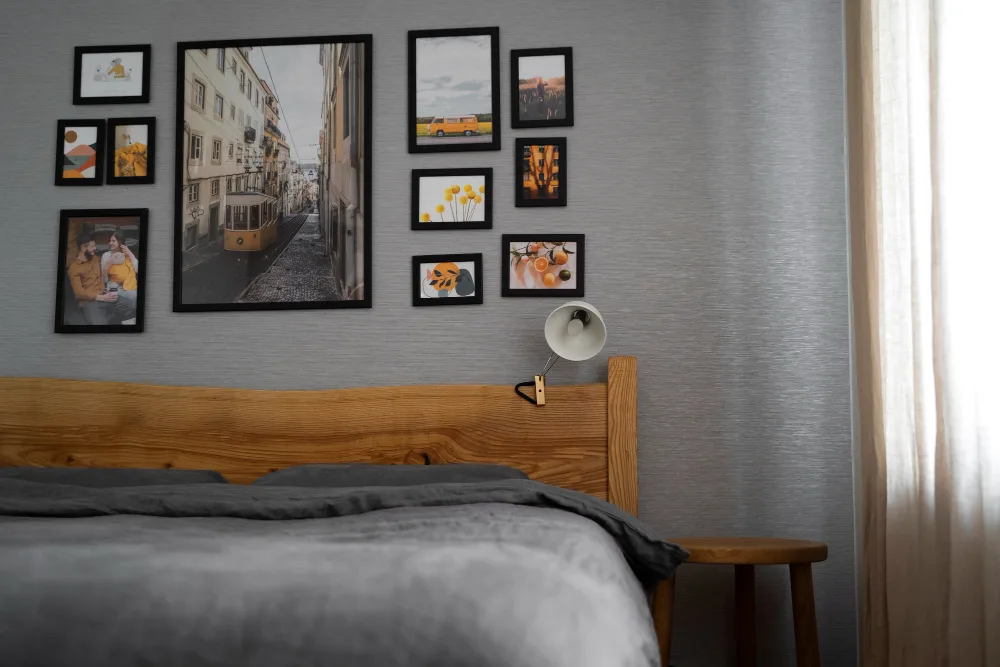 Transforming a Bare Bedroom Wall into a Masterpiece