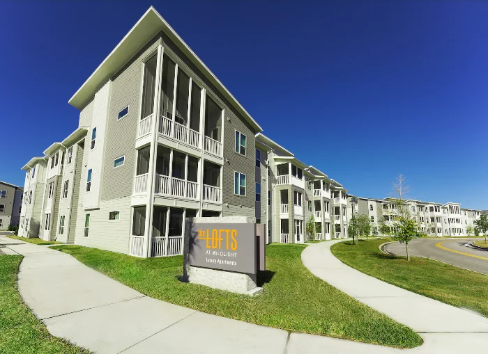 The Loft at Wildlight Apartments' Entrance