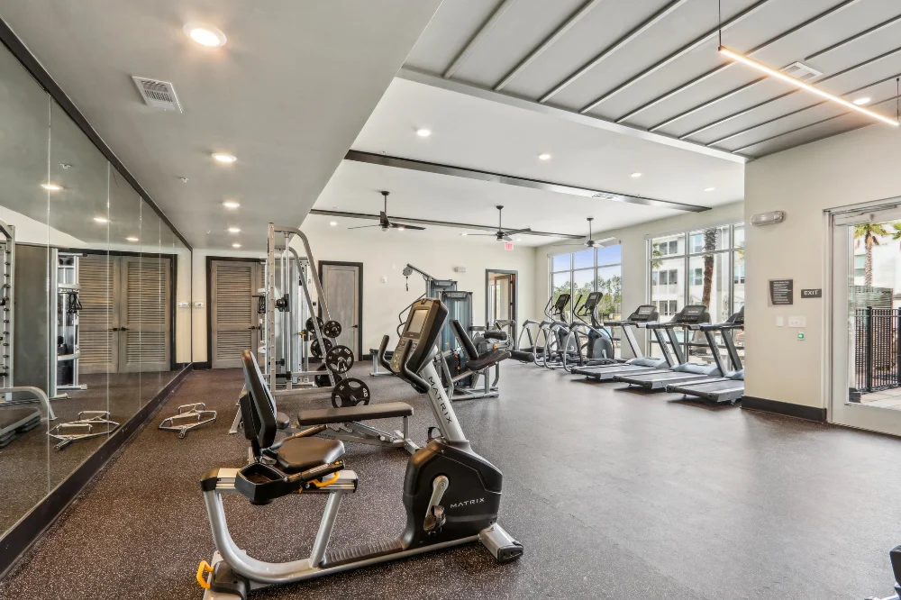 Apartment Fitness Center Amenity