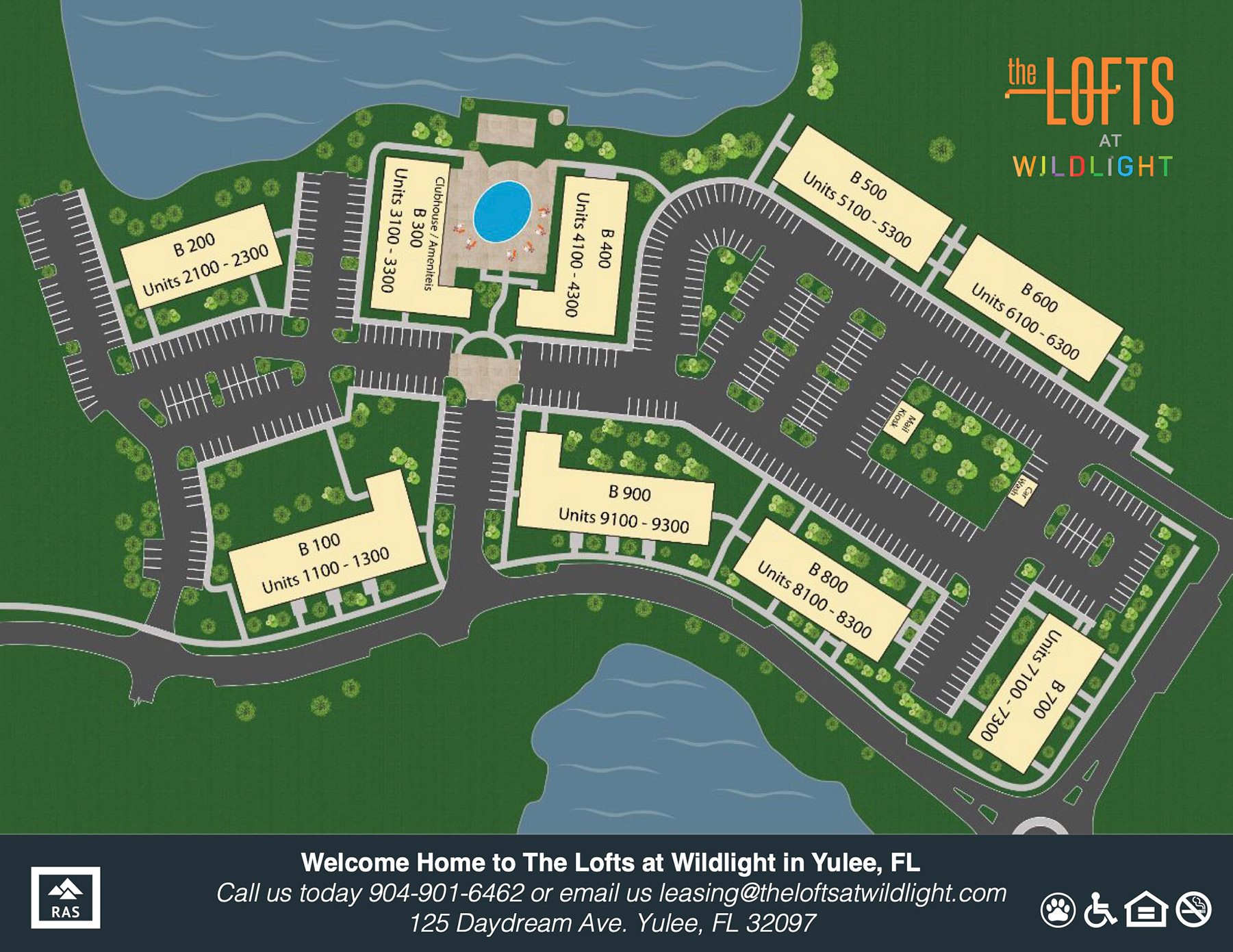 The Lofts at Wildlight Site Plan